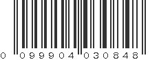 UPC 099904030848