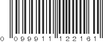 UPC 099911122161