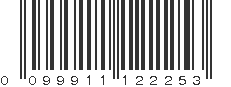 UPC 099911122253