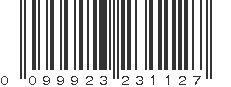 UPC 099923231127