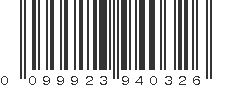 UPC 099923940326