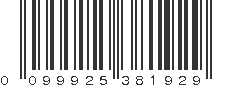 UPC 099925381929