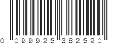 UPC 099925382520