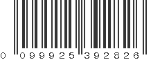 UPC 099925392826