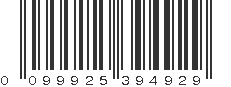 UPC 099925394929