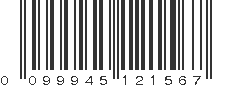 UPC 099945121567