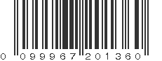 UPC 099967201360