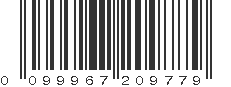 UPC 099967209779