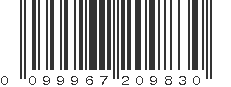UPC 099967209830