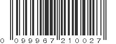 UPC 099967210027