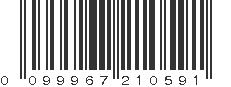 UPC 099967210591