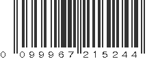 UPC 099967215244