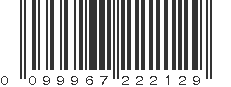 UPC 099967222129
