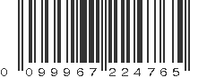 UPC 099967224765