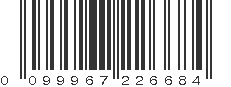 UPC 099967226684