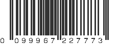 UPC 099967227773
