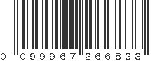 UPC 099967266833
