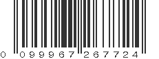 UPC 099967267724