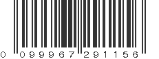 UPC 099967291156