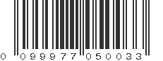 UPC 099977050033