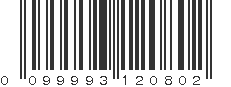 UPC 099993120802