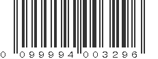 UPC 099994003296