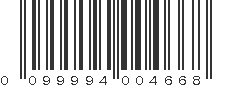 UPC 099994004668