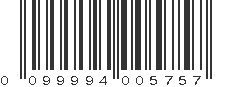 UPC 099994005757