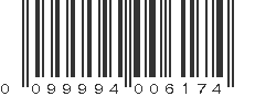 UPC 099994006174