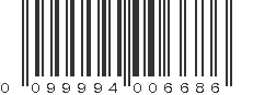 UPC 099994006686