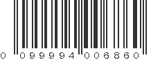 UPC 099994006860