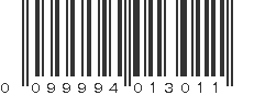 UPC 099994013011