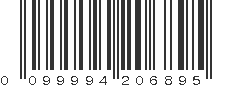 UPC 099994206895