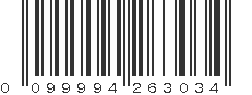 UPC 099994263034