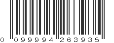 UPC 099994263935