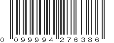 UPC 099994276386