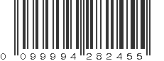 UPC 099994282455