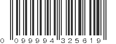 UPC 099994325619