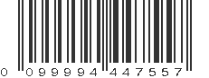 UPC 099994447557