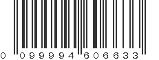 UPC 099994606633