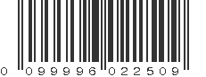 UPC 099996022509