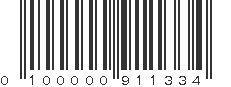 UPC 100000911334