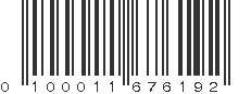 UPC 100011676192