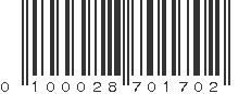 UPC 100028701702