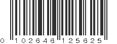 UPC 102646125625