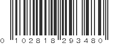 UPC 102818293480