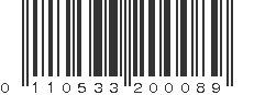 UPC 110533200089