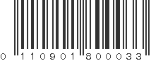 UPC 110901800033