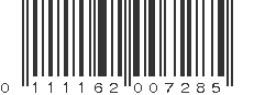 UPC 111162007285