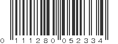 UPC 111280052334